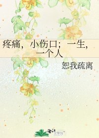 疼痛，小伤口；一生，一个人